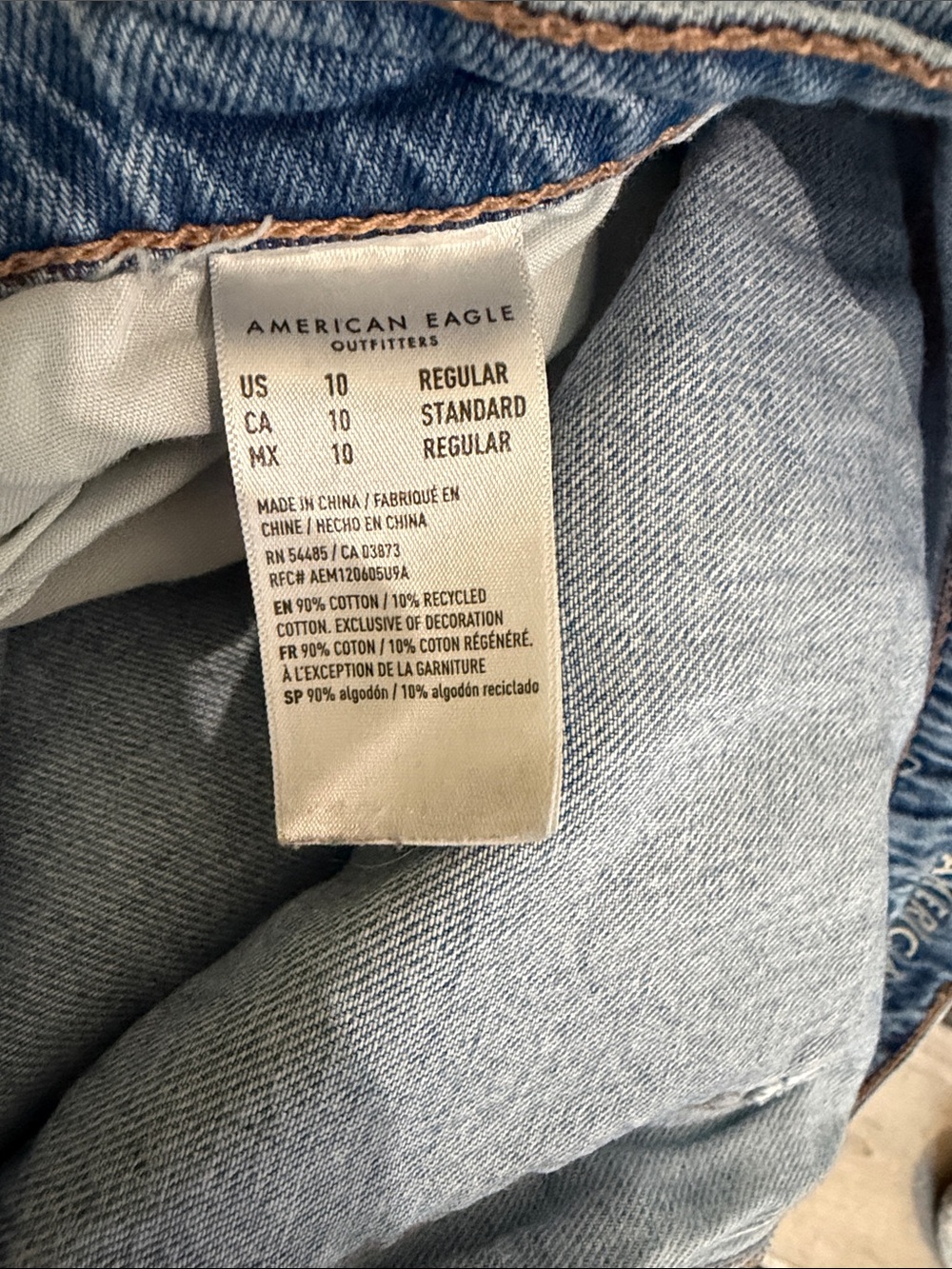 American Eagle Super High Rise Ultra Wide Leg - Picture 4 of 4